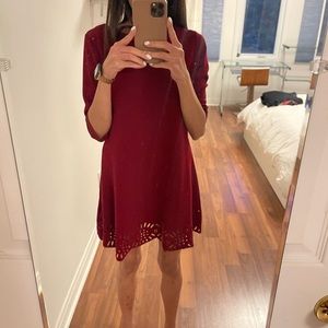 Office Red Dress